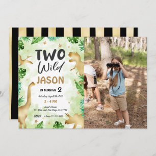 Convite Festa Como Um Dinossauro, Foto De Aniversário Do D