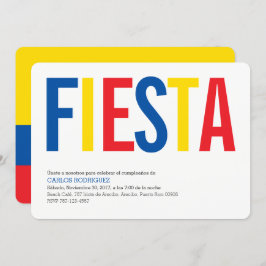 Convite Festa:Convites: Equador: Bandeira do Equador