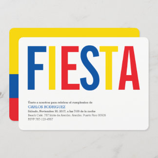 Convite Festa:Convites: Equador: Bandeira do Equador