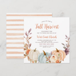 Convite Festa da Colheita de Outono, Fall Fest, Comunidade
