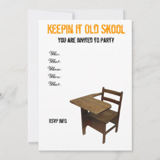 Convite Festa da Escola Antiga