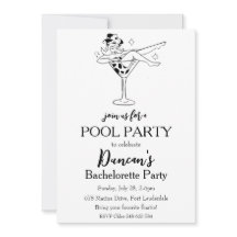 festa da piscina de solteiros tropical