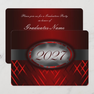 Convite Festa da Turma Vermelha e Prata de 2027