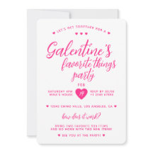 Festa das Coisas Favoritas do Galentine