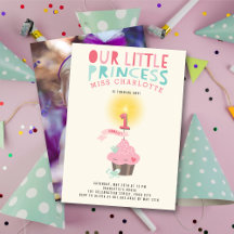 Festa de 1º Aniversário da Princesinha Bolo de Cen