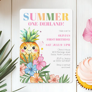 Convite Festa de 1º Aniversário das Summer Onederland Frui