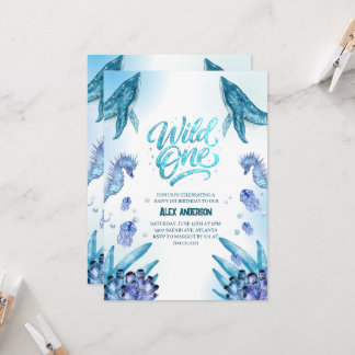 Convite Festa de 1º Aniversário de Crianças Modernas ''Sel