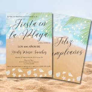 Convite Festa de 100 anos das Luzes da Praia Arenosa Espan