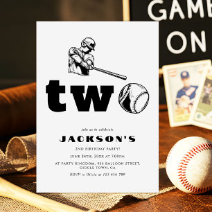 Convite Festa de 2º Aniversário do Modern Baseball Sports