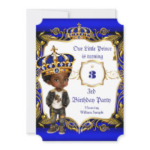 Festa de 3º aniversário do Príncipe Azul Dourado C