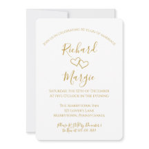 Festa de 50ª Festa de Aniversário de Casamento Des