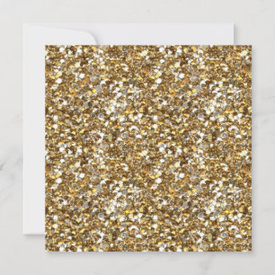 Convite Festa de 50 Anos do Homem com Ouro Envelhecido à P