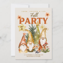 Festa de Ação de Graças do Gnome de Outono