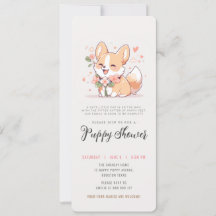 festa de adoção de cachorro chá de bebê do cachorr