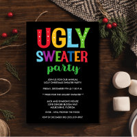 Festa de Adultos do Office Ugly Sweater de Natal
