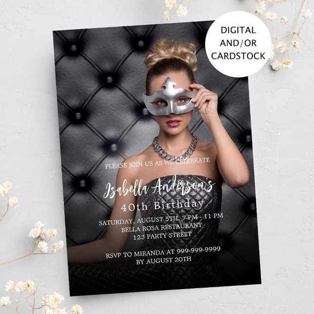 Convite Festa de aniversário (Criador carregado)