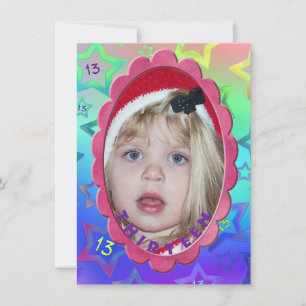 Convite Festa de aniversário 13