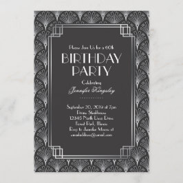 Convite Festa de aniversário 2 dos Ventiladores de Prata E