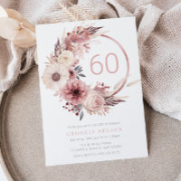 Festa de aniversário 60ª Frente de Lâmpada Boêmia