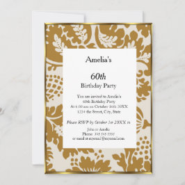 Convite Festa de aniversário abstrato