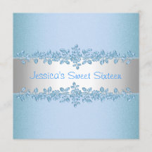 Festa de aniversário azul bonito dos rosas do doce