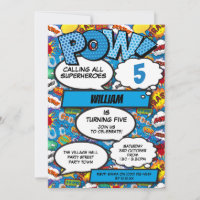 Festa de aniversário Azul do Livro de Comédia do S