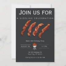 Festa de aniversário, Bacon, CHURRASCO