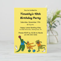 Festa de aniversário Boliche para crianças