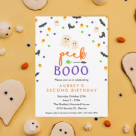Convite Festa de Aniversário "Boo Cute"