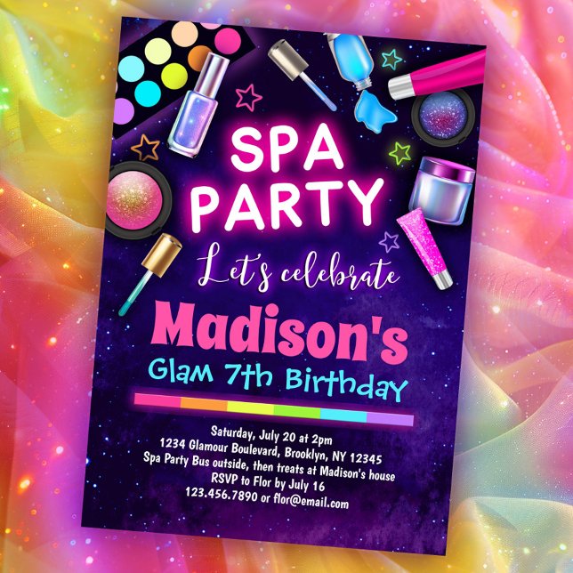 Convite Festa de aniversário cheerleader (Criador carregado)