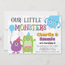 Festa de aniversário Coletiva De Monstros Bonitos,