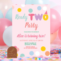 Festa de Aniversário Colorida de Pastel Duas