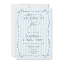 Festa de aniversário com Arco de coquete azul com 