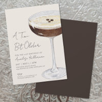Festa de Aniversário com Espresso Martini