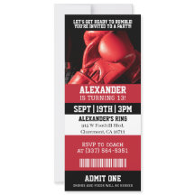 Festa de Aniversário com Ingresso de Boxe