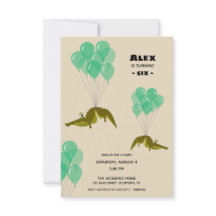 Festa de aniversário crocodilo