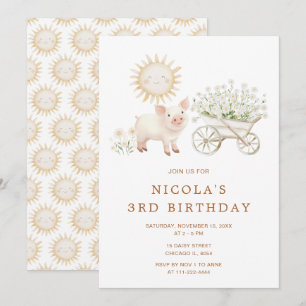 Convite Festa de aniversário Cuja Coca-Roda