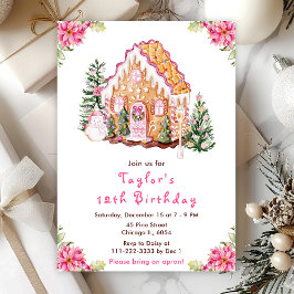 Convite Festa de aniversário da Casa de Pão Rosa