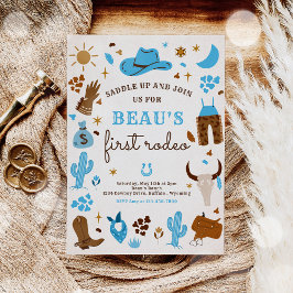 Convite Festa de aniversário da Fazenda Rodeio Ocidental W