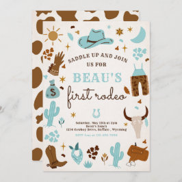 Convite Festa de aniversário da Fazenda Rodeio Ocidental W
