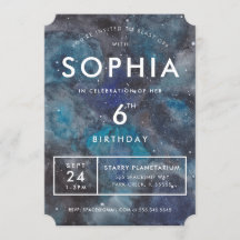 Festa de Aniversário da Galáxia Espacial Azul