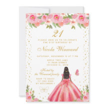 Festa de Aniversário da Princesa de Pele Morena co