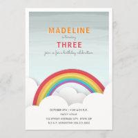 Festa de aniversário das Nuvens do Rainbow Waterco