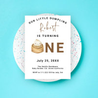 Festa de Aniversário de 1 ano com bolinho chinês