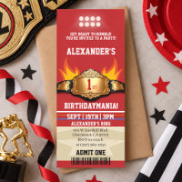Festa de Aniversário de 1 Ano com Ingresso de Luta