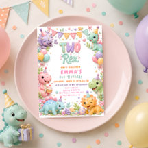 Festa de Aniversário de 2 anos do Dinossauro Dois 