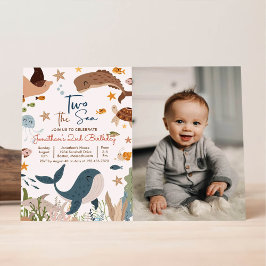 Convite Festa de Aniversário de 2 anos do Tubarão Baleia T