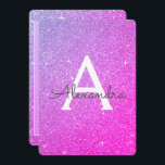 Convite Festa de aniversário de 30 anos com brilho roxo ro<br><div class="desc">Nome do Monograma e Convite de festas Inicial da Festa de aniversário Glitter Glitter de Ombre Rosa e Roxo. Este 30.º convite de 30 anos é perfeito para a Festa de Meninas Glitter Glitter Rosa e Roxo,  que está a tentar celebrar no Quente Rosa e Roxo.</div>