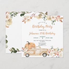 Convite Festa de Aniversário de 30 anos do Caminhão da Abó