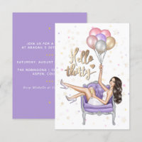 Festa de Aniversário de 30 Anos Feminina